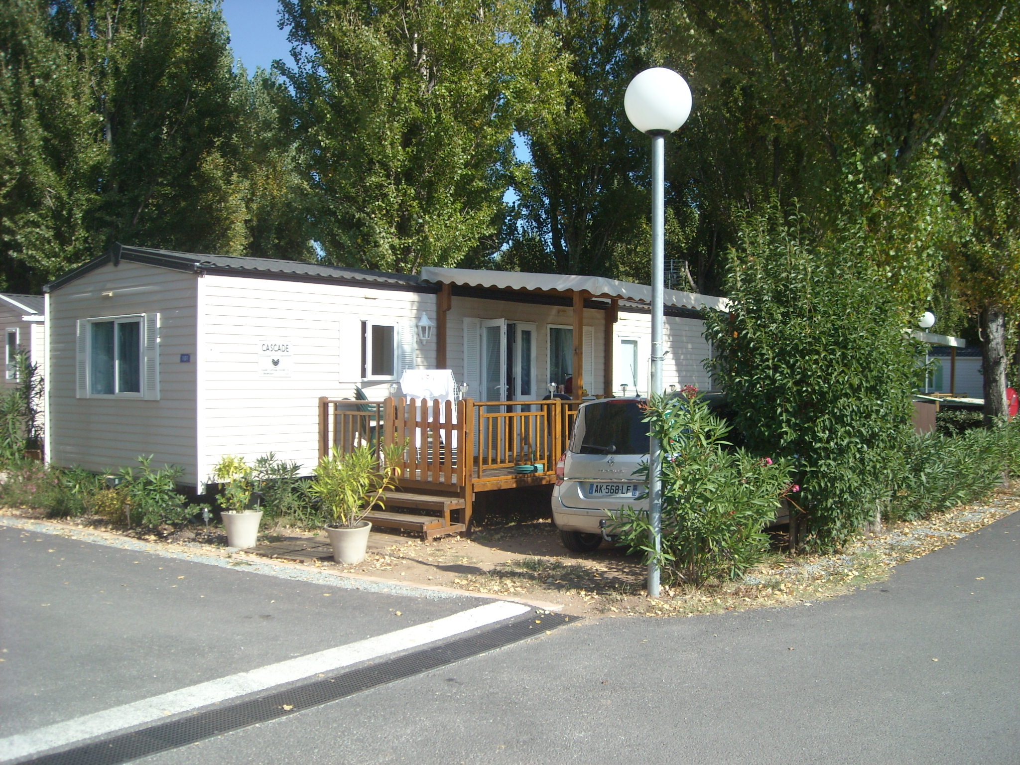 Exemple de mobil home d'occasion Cosalt - Cascade - 2007 en vente chez siblu